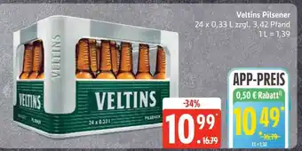 Edeka VELTINS Pilsener Angebot