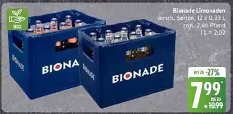 Edeka Bionade Limonaden Angebot