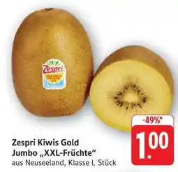 Edeka Zespri Kiwis Gold Jumbo „XXL-Früchte“ Angebot