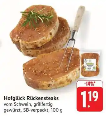 Edeka Hofglück Rückensteaks Angebot