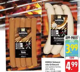 Edeka EDEKA Südwest rote Grillwurst Angebot
