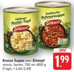 Edeka Erasco Suppe oder Eintopf Angebot