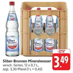 Edeka Silber-Brunnen Mineralwasser Angebot