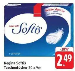 Edeka Regina Softis Taschentücher 30 x 9er Angebot