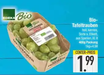 Edeka Bio-Tafeltrauben Angebot