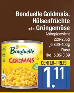 Edeka Bonduelle Goldmais, Hülsenfrüchte oder Grüngemüse Angebot