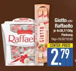 Edeka Giotto oder Raffaello Angebot