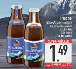Edeka Frische Bio-Alpenmilch Angebot