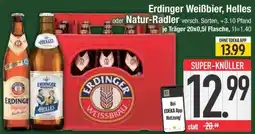 Edeka Erdinger Weißbier, Helles oder Natur-Radler Angebot