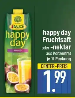 Edeka Rauch Happy Day Fruchtsaft oder Nektar Angebot