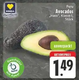 Edeka Avocados 'Hass', Klasse I, Stück Angebot