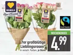 Edeka 7er großblütige Lieblingsrosen Angebot
