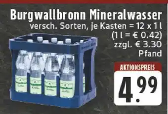 Edeka Burgwallbronn Mineralwasser Angebot