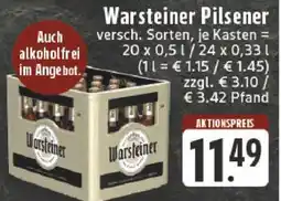 Edeka Warsteiner Pilsener Angebot