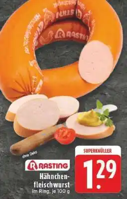 Edeka Rasting Hähnchenfleischwurst Angebot