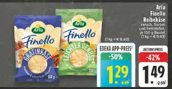 Edeka Arla Finello Reibekäse Angebot