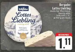 Edeka Bergader Lottes Liebling Angebot