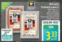 Edeka Offizielle Stadionbratwurst Angebot
