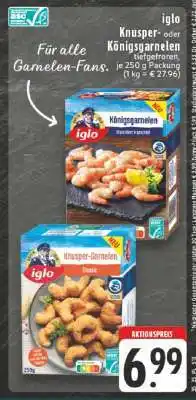 Edeka iglo Knusper- oder Königsgarnelen Angebot