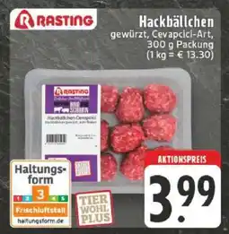 Edeka Rasting Hackbällchen Angebot