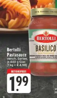 Edeka Bertolli Pastasauce Angebot