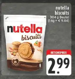 Edeka Nutella Biscuits Angebot