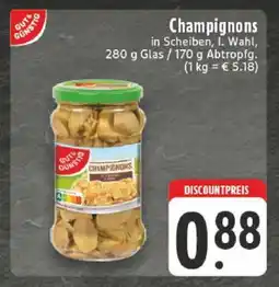 Edeka Champignons Angebot