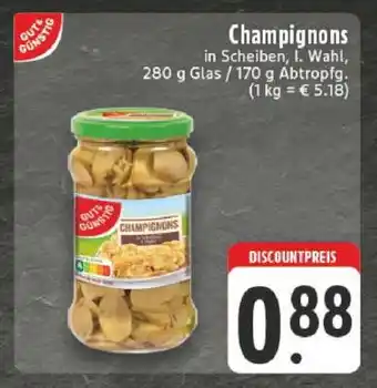 Edeka Champignons Angebot