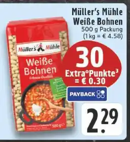 Edeka Müller's Mühle Weiße Bohnen Angebot