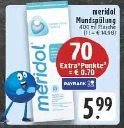 Edeka meridol Mundspülung Angebot