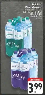 Edeka Vöslauer Mineralwasser Angebot