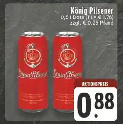 Edeka König Pilsener Angebot
