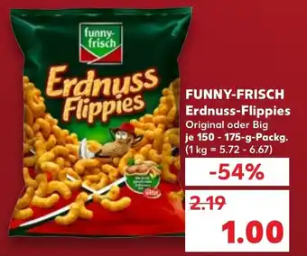 Kaufland FUNNY-FRISCH Erdnuss-Flippies Angebot