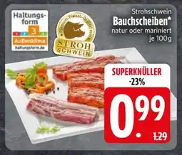 Edeka Strohschwein Bauchschnitten Angebot