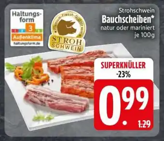 Edeka Strohschwein Bauchschnitten Angebot