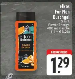 Edeka elkos For Men Duschgel Angebot