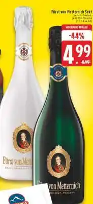 Edeka FÜRST VON METTERNICH Sekt Angebot