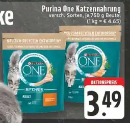Edeka PURINA ONE Katzennahrung Angebot