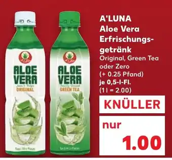 Kaufland A'LUNA Aloe Vera Erfrischungs- getränk Angebot