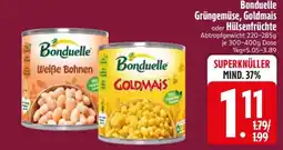 Edeka Bonduelle Grüngemüse, Goldmais oder Hülsenfrüchte Angebot