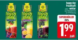 Edeka happy day Fruchtsaft oder -nektar Angebot