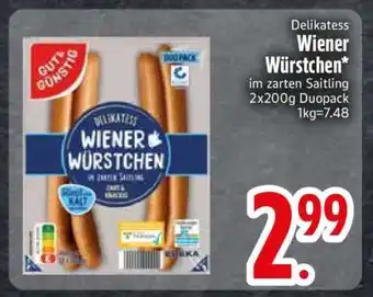 Edeka Delikatess Wiener Würstchen Angebot