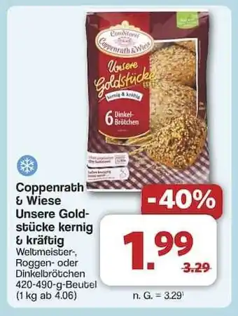 Famila Nord Ost Coppenrath&Wiese Unsere Goldstücke kernig&kräftig Angebot