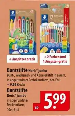 Famila Nord Ost Buntstifte Noris junior Angebot