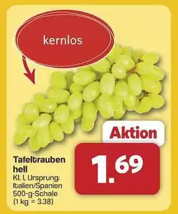 Famila Nord Ost Tafeltrauben hell Angebot