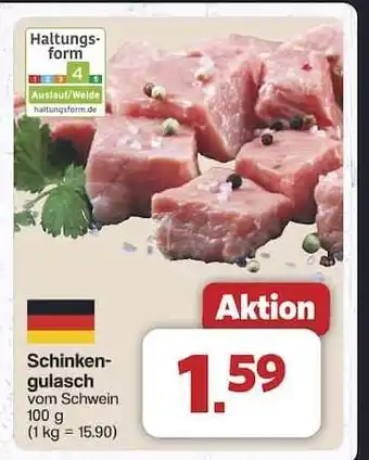 Famila Nord Ost Schinkengulasch vom Schwein Angebot