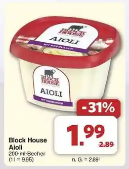 Famila Nord Ost BLOCK HOUSE Aioli Angebot