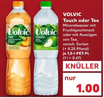 Kaufland VOLVIC Touch oder Tee Angebot