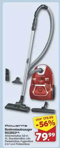 Famila Nord Ost Rowenta Bodenstaubsauger RO3953 Angebot