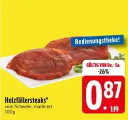 Edeka Holzfällersteaks Angebot